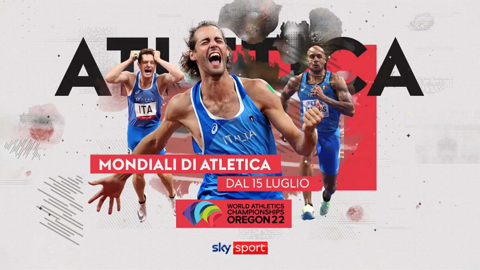 Atletica Leggera: Mondiali di Eugene, live su Sky Sport e streaming NOW (15-24 luglio 2022)