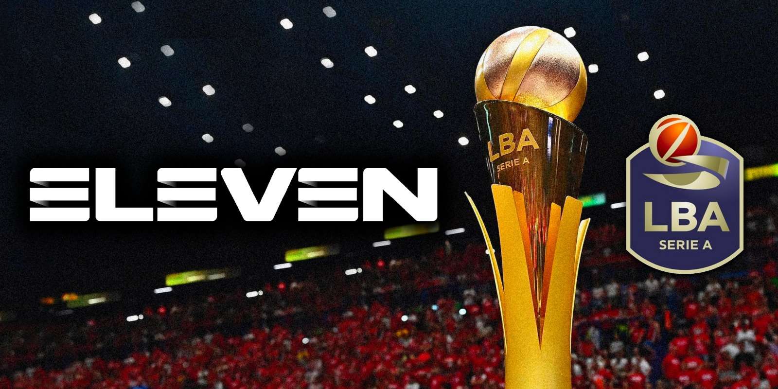 Immagine di Pacchetto Pay 2022 - 2025 della Serie A di Basket assegnato a Eleven Sports - Scopri di più su Sport