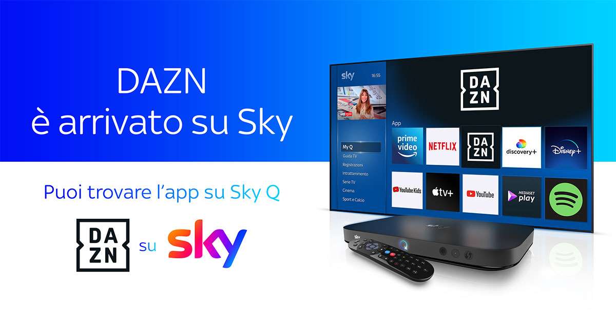 DAZN su Sky, come accedere app DAZN e come vedere il canale ZONA DAZN