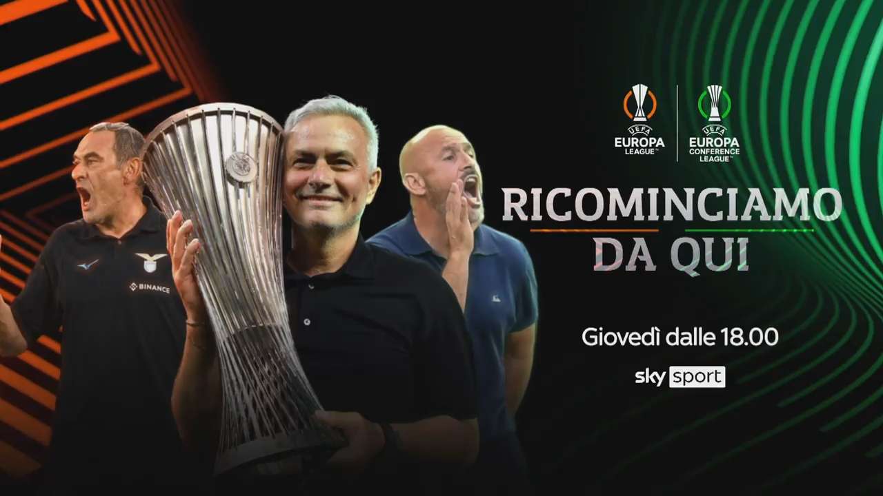 Visualizza: Sky Sport, Europa e Conference League 2022/23 1a Giornata, Palinsesto Telecronisti NOW su Digital-News.it Immagine di Sky Sport, Europa e Conference League 2022/23 1a Giornata, Palinsesto Telecronisti NOW - Scopri di più su Sky Italia