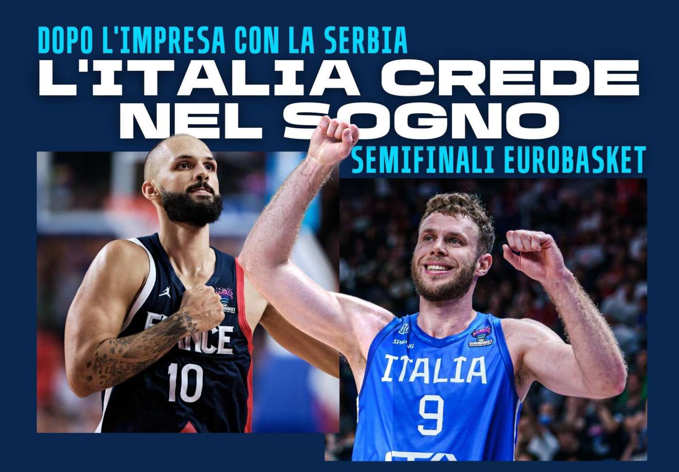 Immagine di Quarti di finale Eurobasket 2022, le dirette streaming su Eleven Sports - Scopri di più su Sport