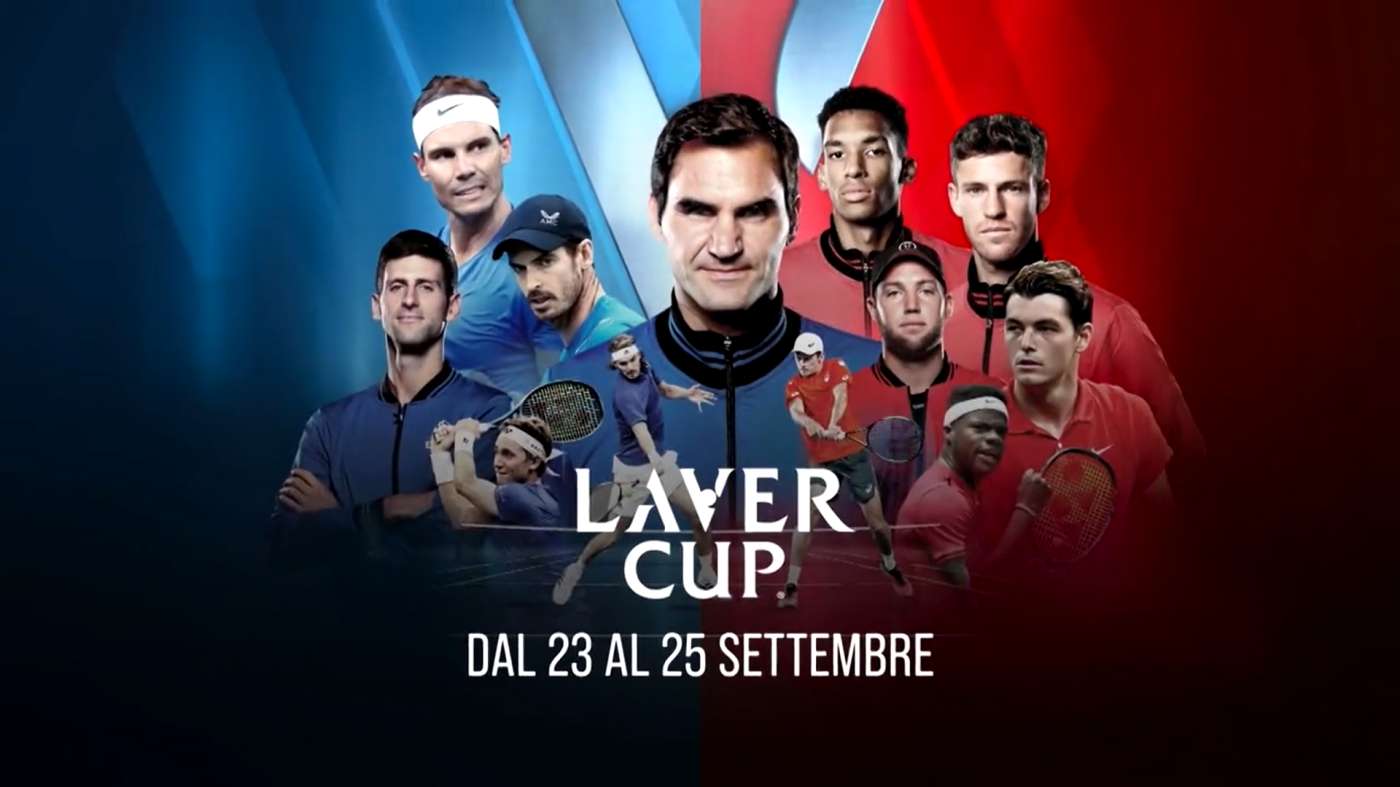 Laver Cup 2022 in diretta su Discovery + / Eurosport, Roger Federer saluta il Tennis