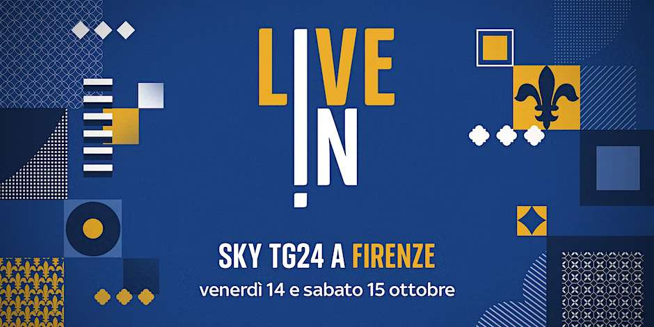 Sky TG24 Live In, oggi e domani in diretta da Firenze «Le sfide del presente: trasformazioni»