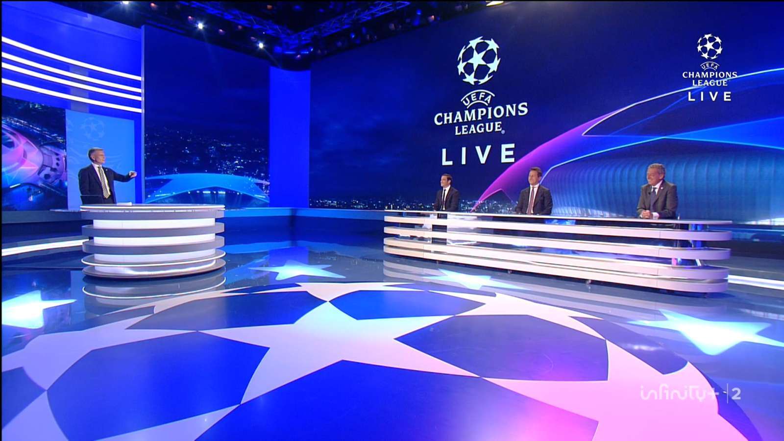 Sport Mediaset, Champions 2022/23 6a Giornata, Palinsesto Telecronisti Infinity+ (Bayern - Inter Canale 5)