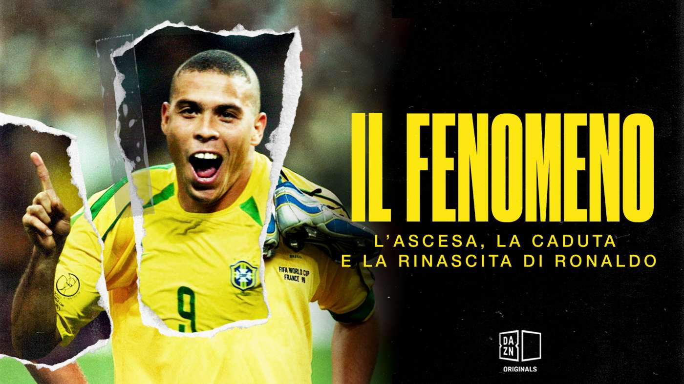 Ronaldo Il Fenomeno, il film documentario sulla leggenda brasiliana su DAZN