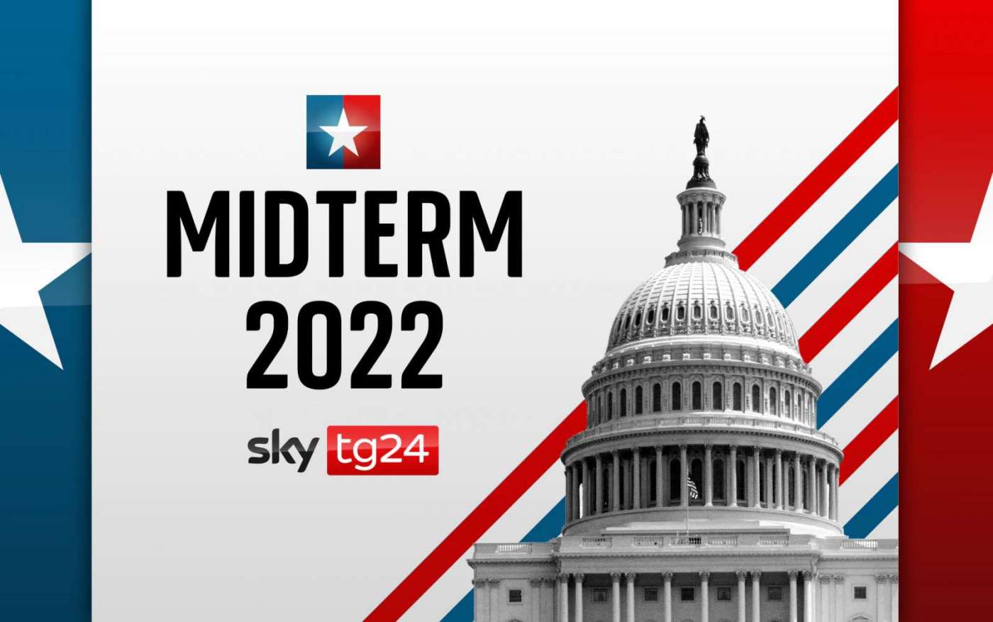 SkyTG24 speciale Midterm 2022, una maratona per seguire le elezioni americane 