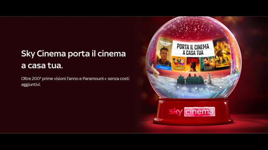 Sky Cinema Christmas, il canale per vivere tutta la magia del Natale