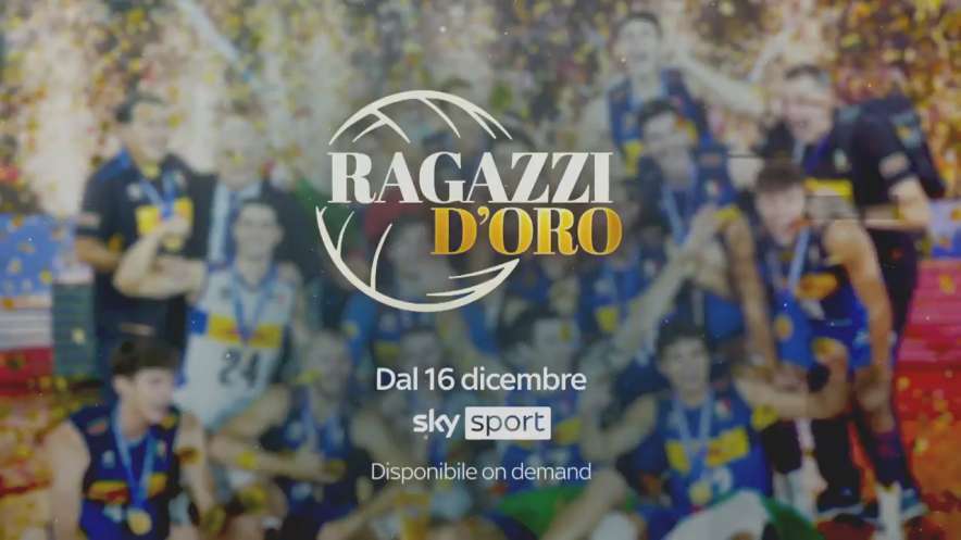 Volley - I Ragazzi d'oro, il documentario Sky sul trionfo della nazionale maschile 