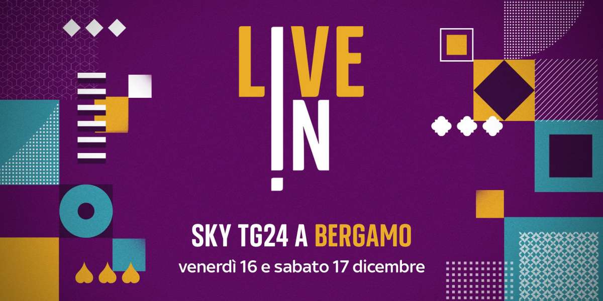 Sky TG24 Live In, oggi e domani in diretta da Bergamo con interviste, confronti e dibattiti.