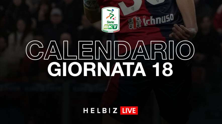 Helbiz Live Serie B 2022/23 18a Giornata, Palinsesto Telecronisti (17 - 18 - 19 Dicembre)
