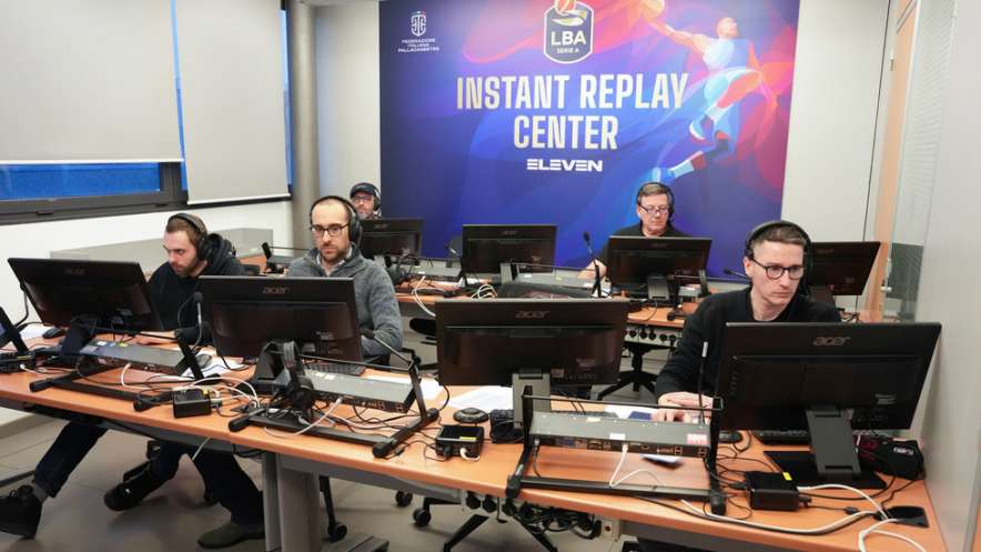Lega Basket Serie A, si inaugura il centro di produzione Instant Replay Center