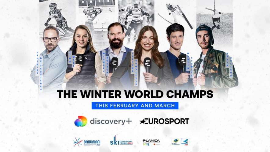 Foto - Un mese di sport invernali in diretta sui canali Eurosport e Discovery + 