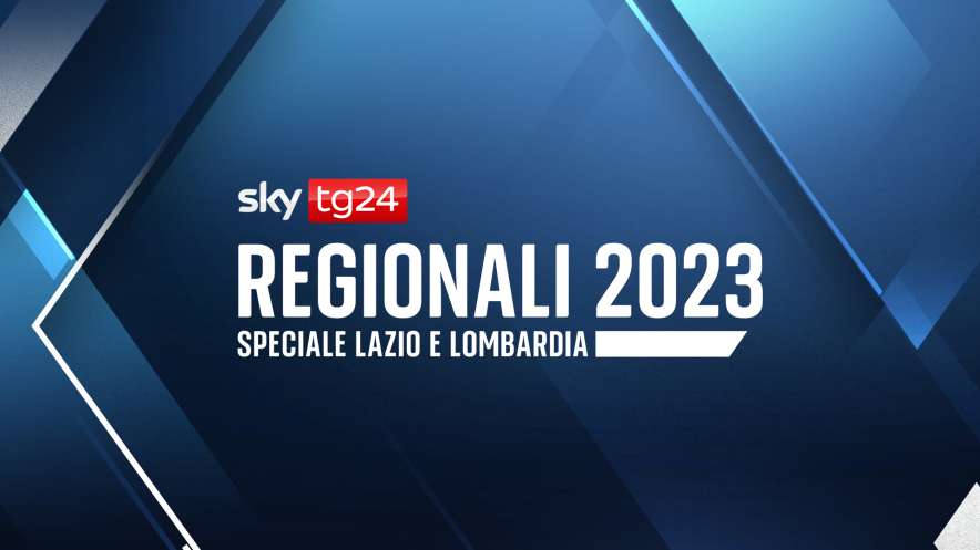 Elezioni Regione Lazio e Lombardia, su Sky TG24 lo speciale con i risultati in diretta 