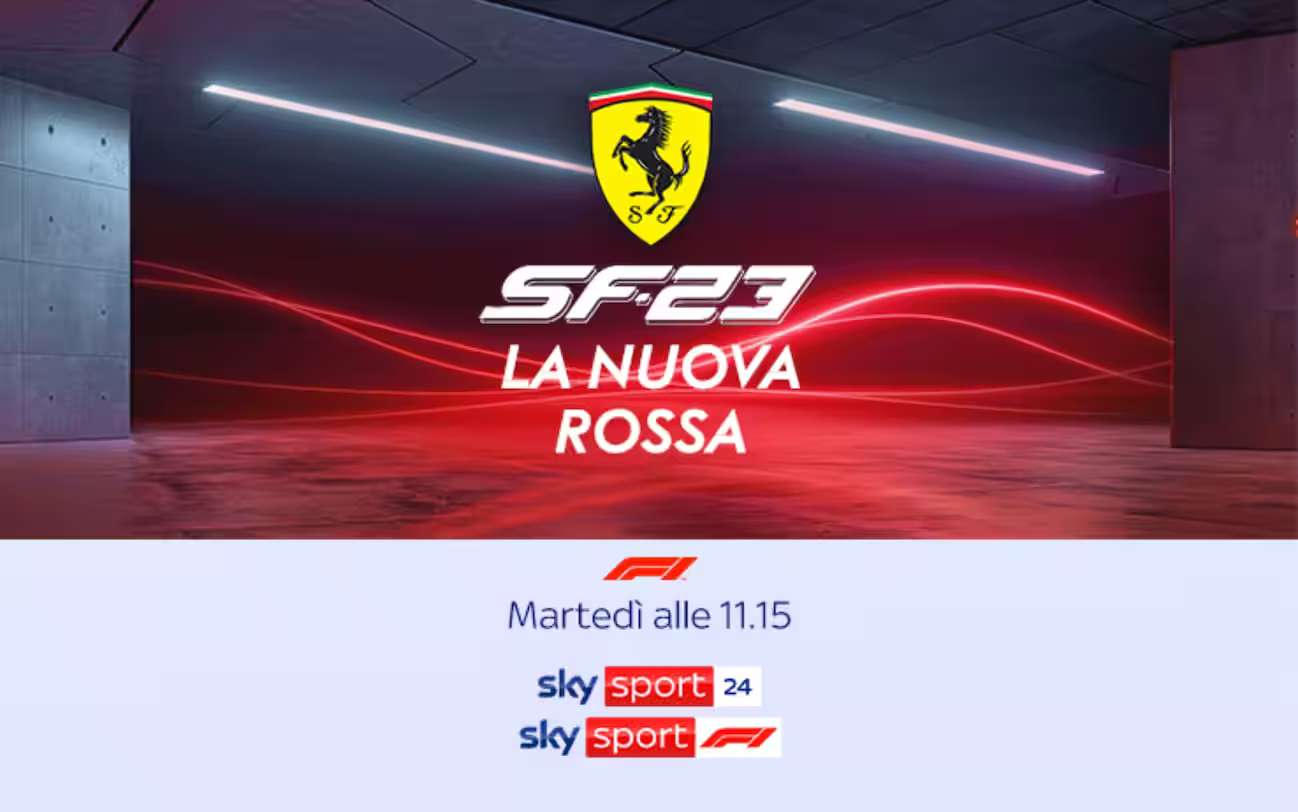 Formula 1, Ferrari SF-23, la presentazione della nuova monoposto in diretta Sky Sport