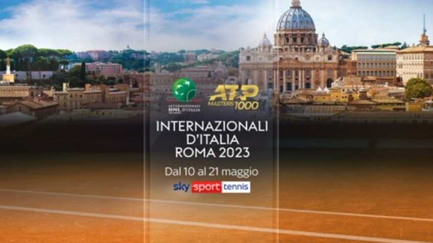 Internazionali di Tennis Roma, Ferri: «Un torneo rinnovato nel racconto di Sky Sport»