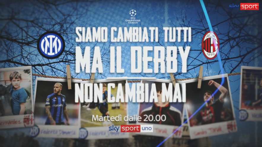 Sky Sport, Champions League 2022/23, Semifinale Ritorno, Palinsesto Telecronisti NOW (Inter-Milan)