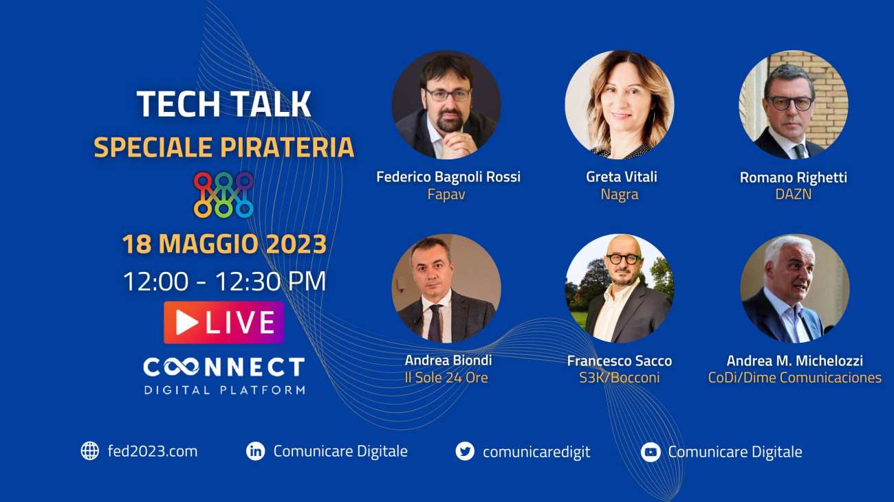 Tech Talk, Speciale Pirateria | Diretta streaming Digital-News.it