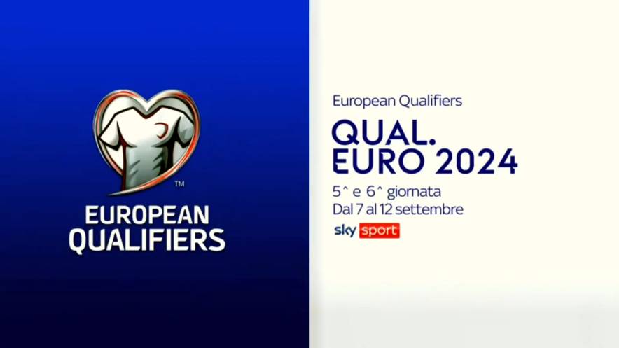 Qualificazioni Euro 2024 - Diretta Sky e NOW 5a Giornata: Palinsesto e Telecronisti