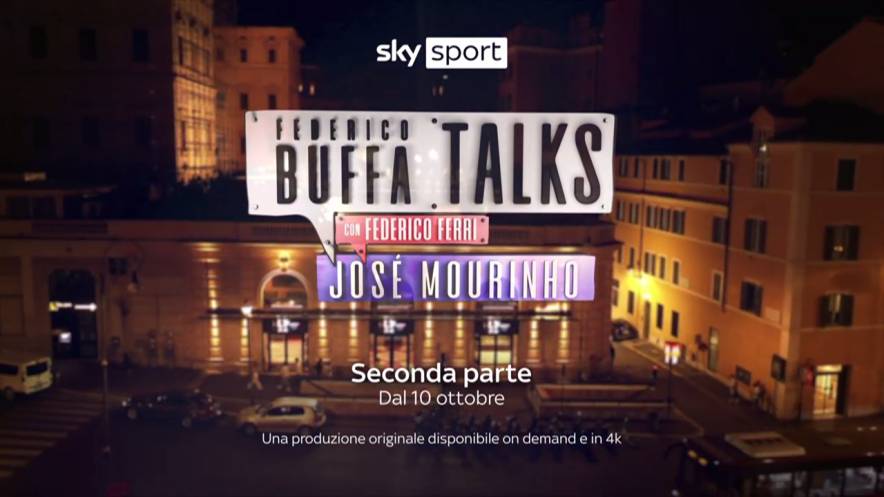 Federico Buffa Talks, su Sky seconda parte con la storia intima di José Mourinho