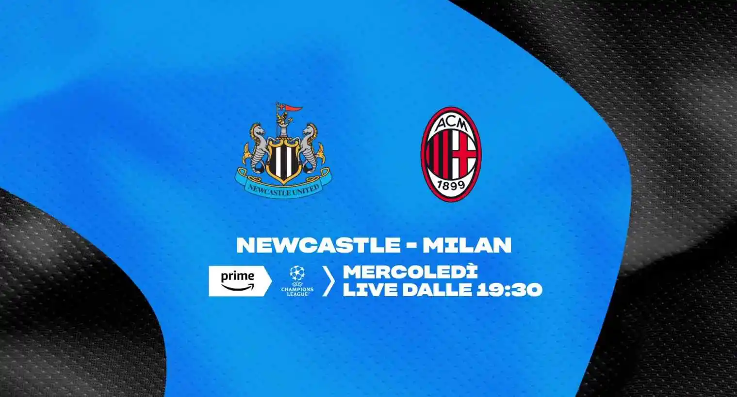 Champions League: Newcastle vs Milan in Diretta Streaming Prime Video con nuove funzionalità