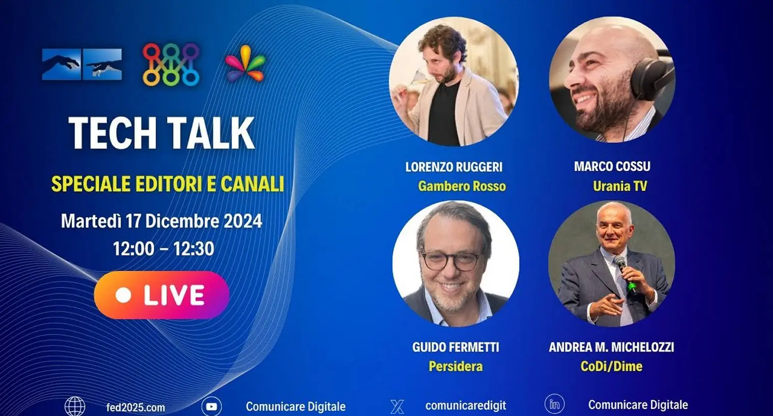 Immagine di Guarda OGGI in Diretta Streaming su Digital-News | Live Tech Talk - Editori e Canali  - Scopri di più su Televisione
