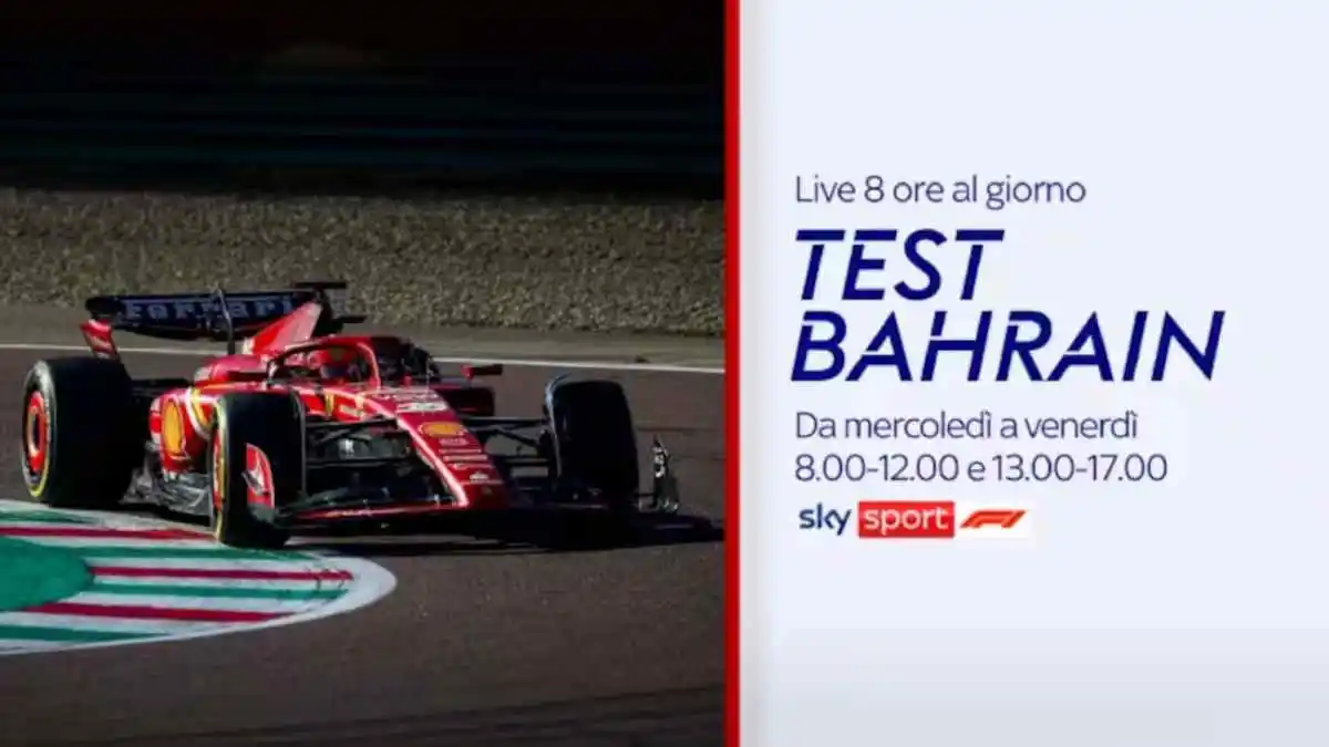 Foto - Formula 1 2024 🏎️ Test in Diretta da Sakhir su Sky e NOW (sui social Youtube e TikTok)
