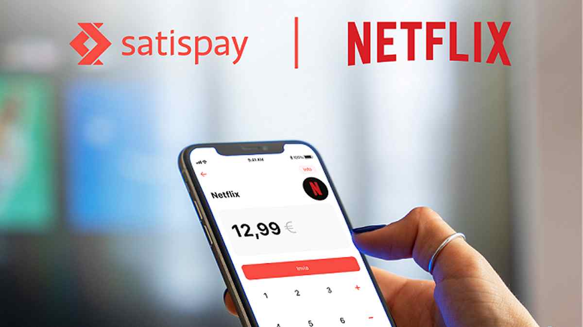 Foto - Netflix e Satispay, nuova soluzione di pagamento per gli abbonati in Italia