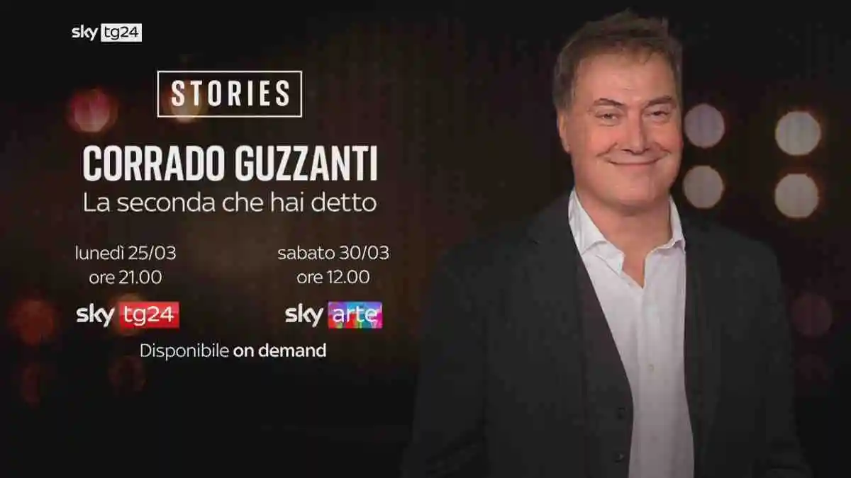 Corrado Guzzanti si confessa in 'Stories', su SkyTG24. La Seconda Che Hai Detto