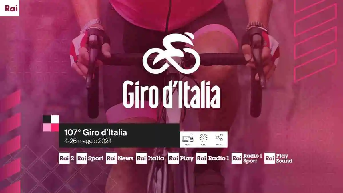 Foto - Giro d'Italia 2024 sulla Rai - Partenza da Torino, Arrivo a Roma, Tappe e Copertura TV