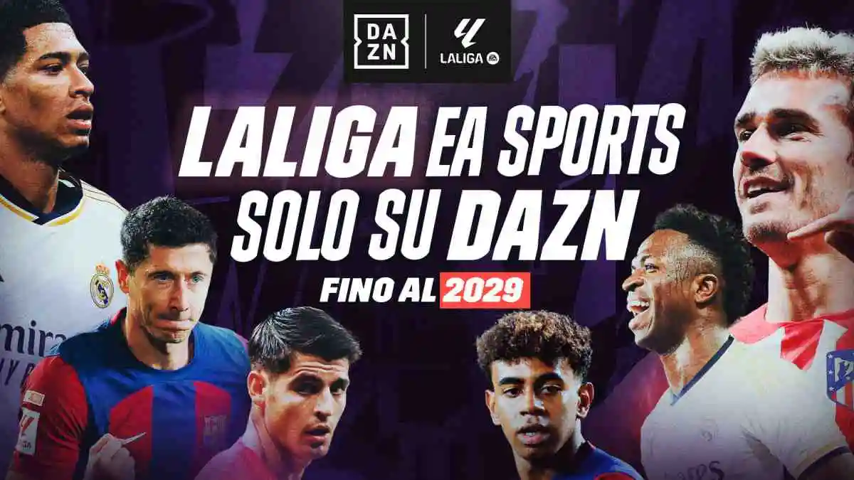 DAZN Estende i Diritti Esclusivi per la LIGA in Italia e Portogallo fino al 2029