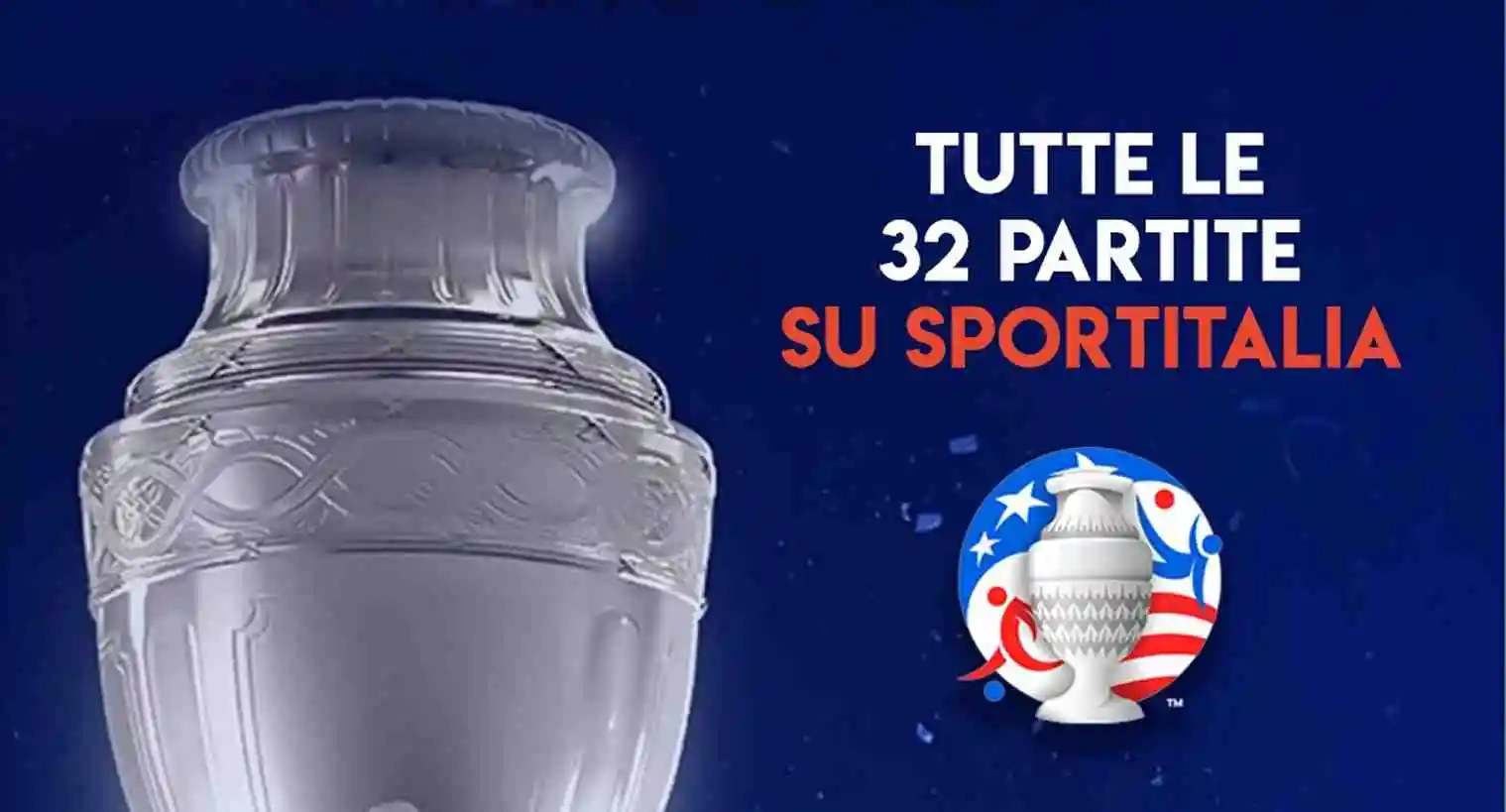 Visualizza: Copa America 2024: Tutte le 32 Partite in Diretta e Gratis su Sportitalia dal 20 Giugno su Digital-News.it Immagine di Copa America 2024: Tutte le 32 Partite in Diretta e Gratis su Sportitalia dal 20 Giugno - Scopri di più su Sport