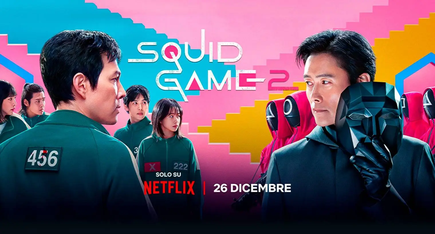 Squid Game 2: Il Ritorno del Gioco arriva su Netflix dal 26 Dicembre
