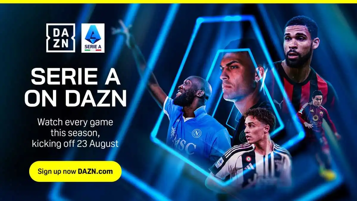 Immagine di DAZN porta la Serie A all’estero: le partite in diretta nel Regno Unito, Irlanda e USA (in spagnolo) - Scopri di più su DAZN