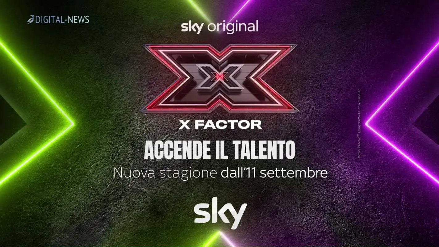 x factor 2025 su sky e now il nuovo spot con achille lauro gabbani jake la furia e paola iezzi