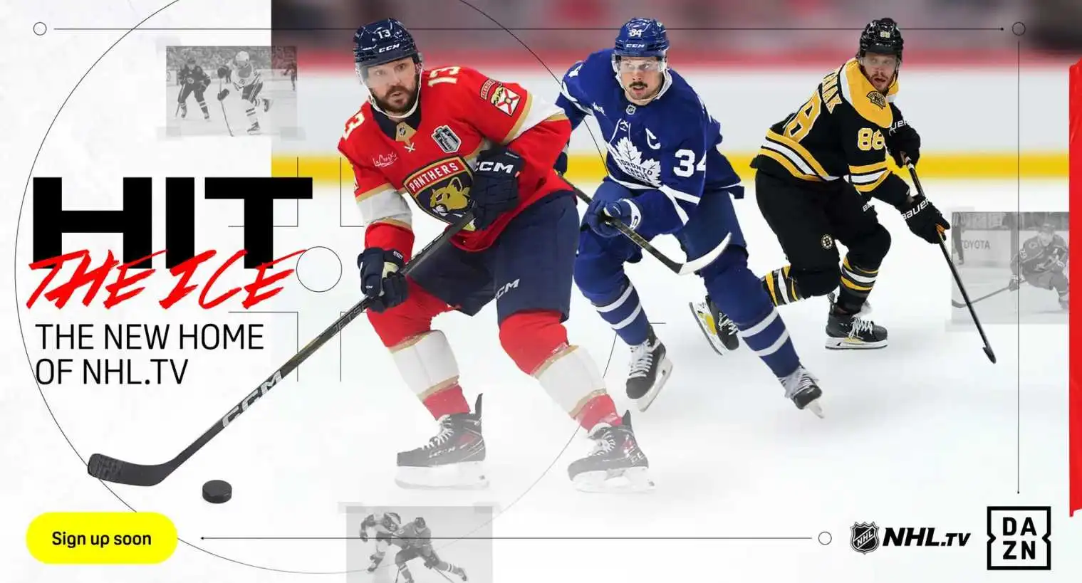 nhltv arriva su dazn accordo globale pluriennale per portare tutta la nhl in diretta e on demand