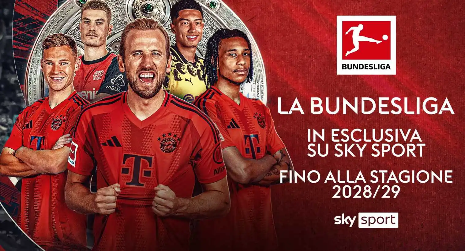 Immagine di Bundesliga in esclusiva su Sky Sport, anche in streaming NOW per altre 4 stagioni, fino al 2028/2029 - Scopri di più su Sky Italia