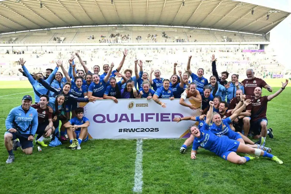 Immagine di Rugby World Cup Femminile 2025: tutte le partite dell’Italia in diretta e in chiaro su Rai e RaiPlay - Scopri di più su Sport