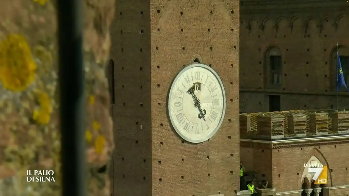 Immagine di Palio di Siena Agosto 2025 su La7: ascolti record con 13,5% di share e 1,44 milioni di spettatori - Scopri di più su Televisione