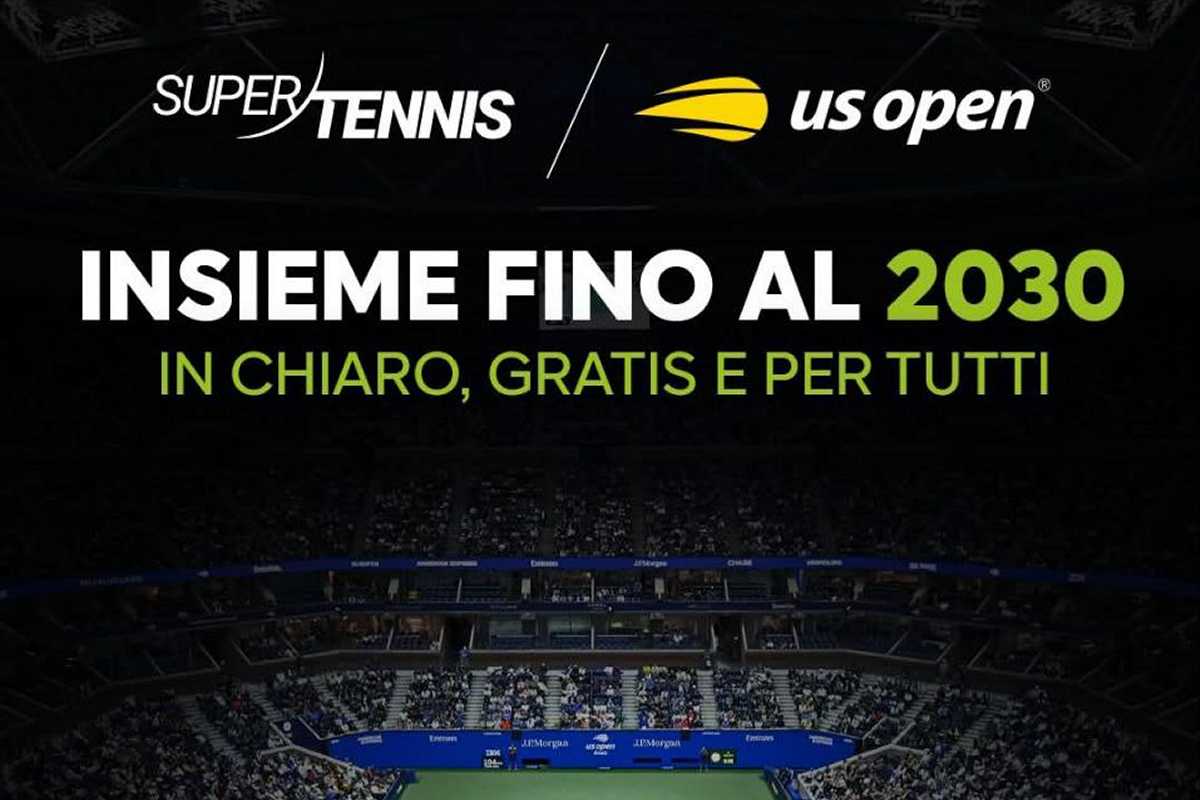 Immagine di SuperTennis rinnova i diritti in chiaro degli US Open fino al 2030 - Scopri di più su Sport
