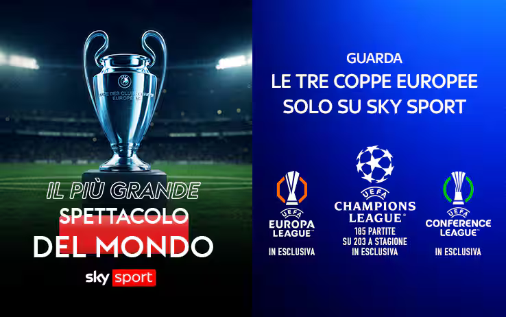Champions League a Napoli: la Coppa arriva in città, foto e incontri con Caressa grazie a Sky Champions League a Napoli: la Coppa arriva in città, foto e incontri con Caressa grazie a Sky