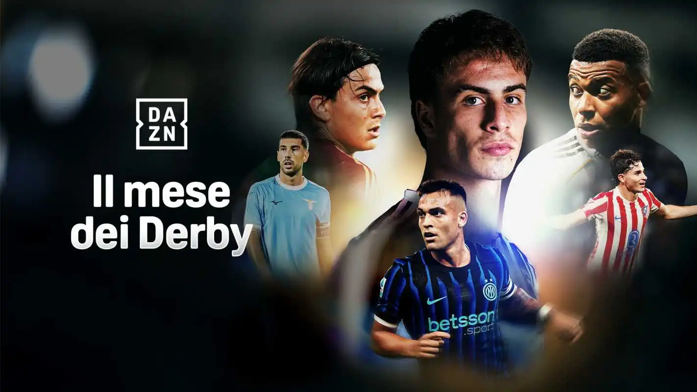 Immagine di Settembre da brividi su DAZN: Derby d’Italia, Lazio-Roma e Derby di Madrid infiammano il mese - Scopri di più su DAZN