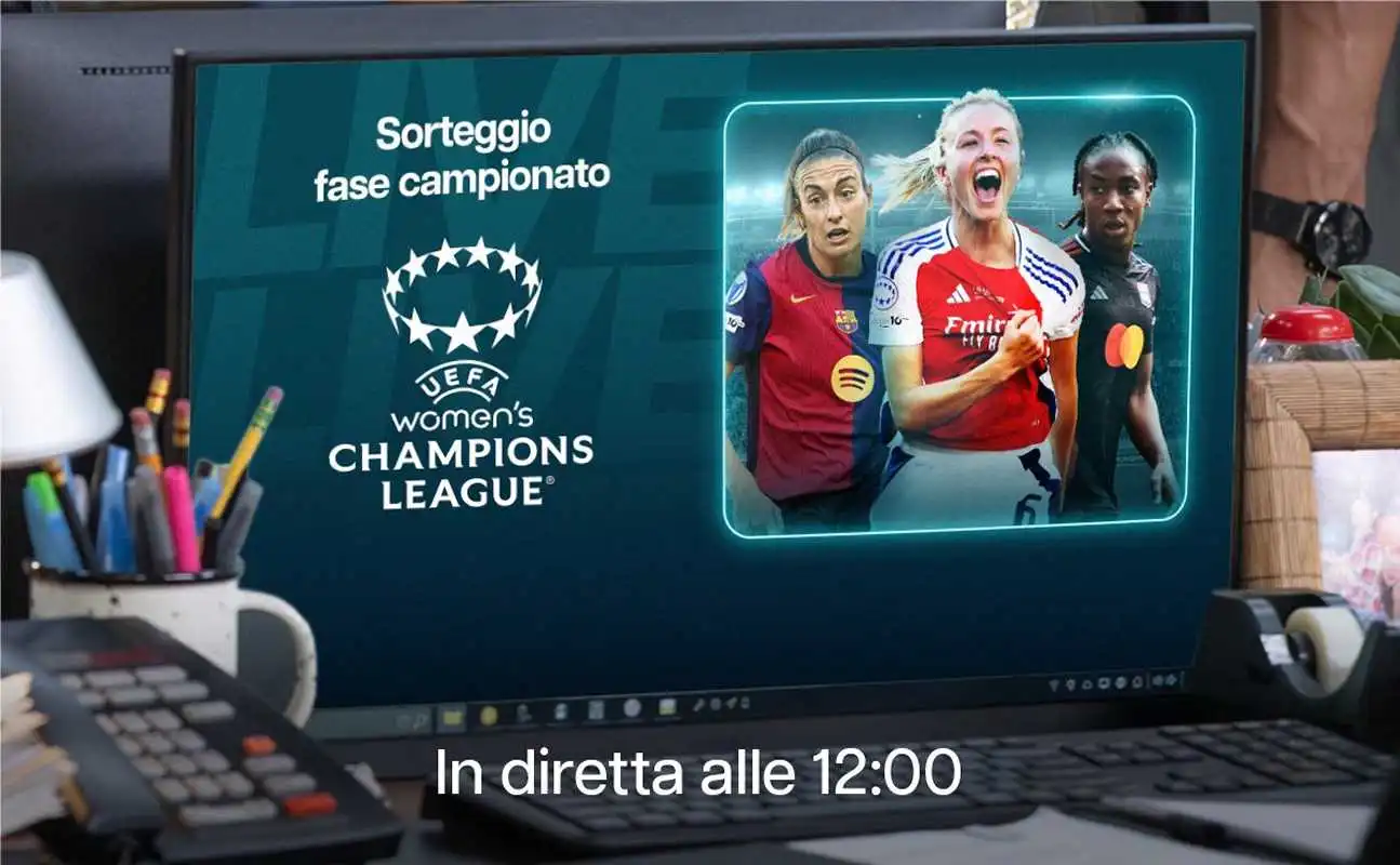 Immagine di UEFA Women’s Champions League Disney+: sorteggio in diretta con Juventus e Roma qualificate - Scopri di più su Sport