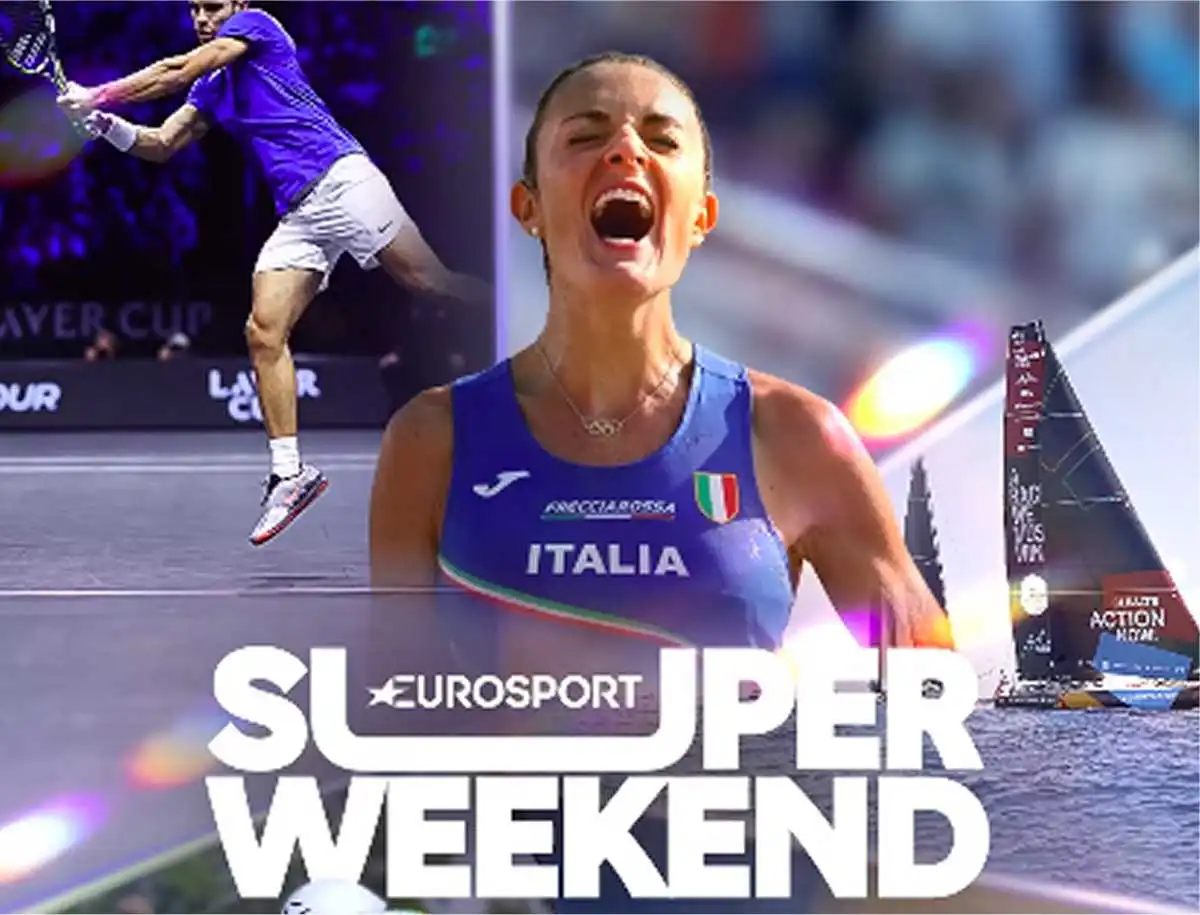 Weekend di fuoco su Eurosport: Mondiali di atletica, ciclismo, Laver Cup, Bol d’Or e Ocean Race in diretta Weekend di fuoco su Eurosport: Mondiali di atletica, ciclismo, Laver Cup, Bol d’Or e Ocean Race in diretta