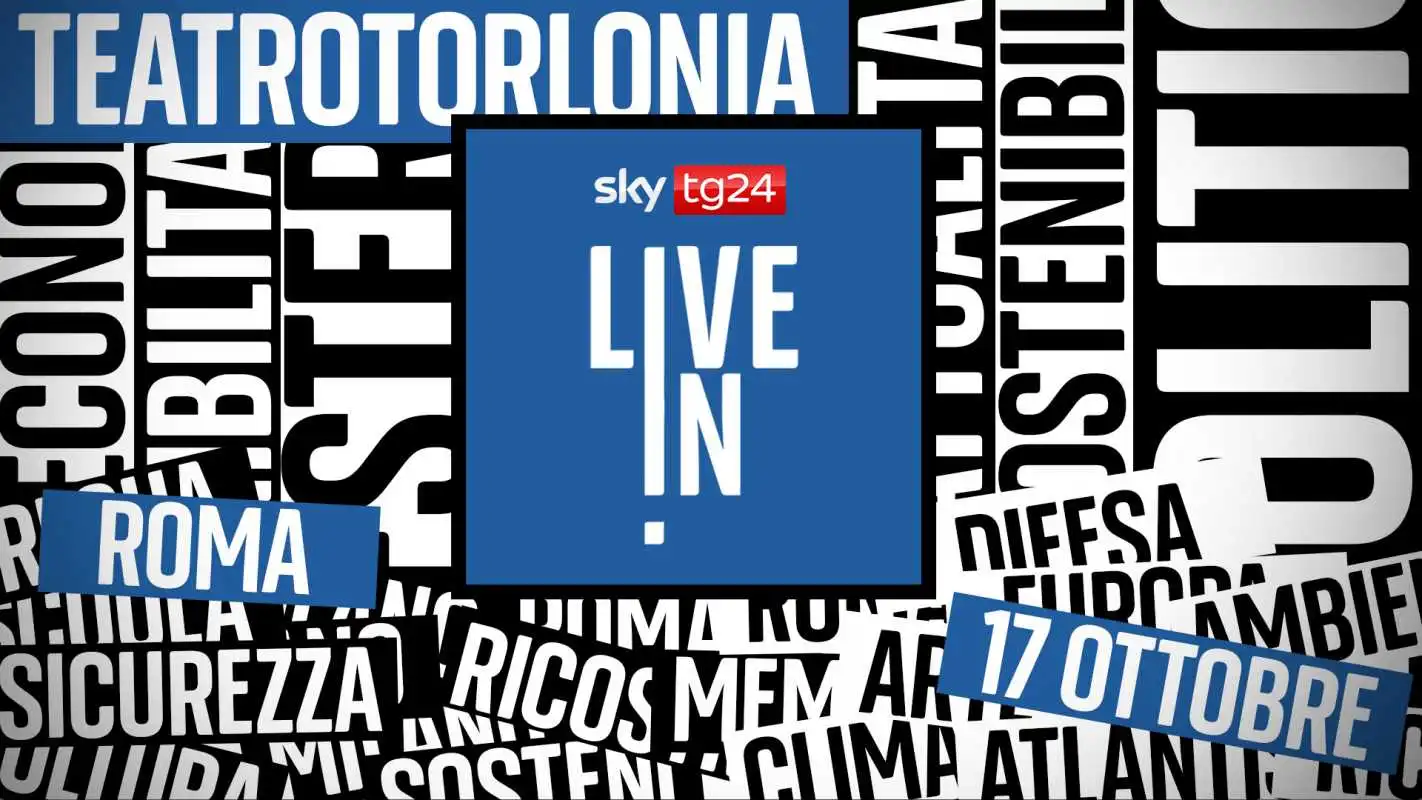 Sky TG24 Live In Roma: al Teatro di Villa Torlonia su geopolitica, clima, lavoro e intelligenza artificiale