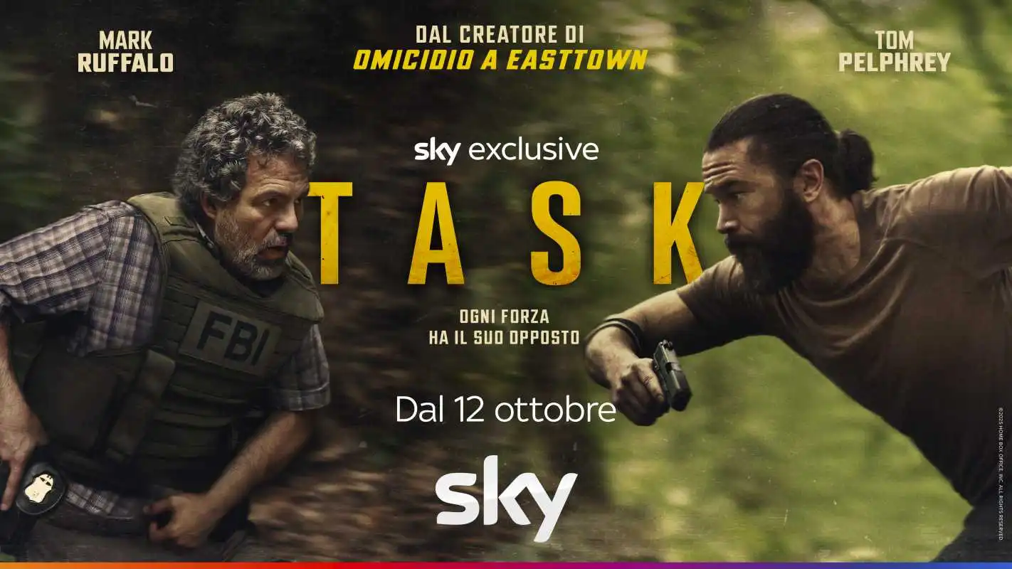 TASK, il nuovo crime thriller HBO con Mark Ruffalo in esclusiva Sky e streaming NOW