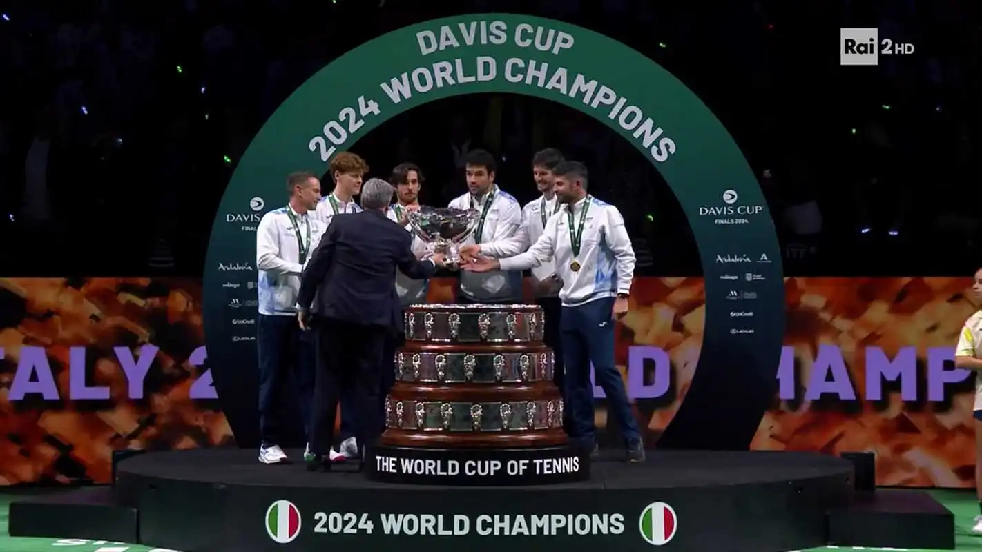 Tennis, Coppa Davis 2025 se Italia in semifinale e finale in diretta anche su Rai 1
