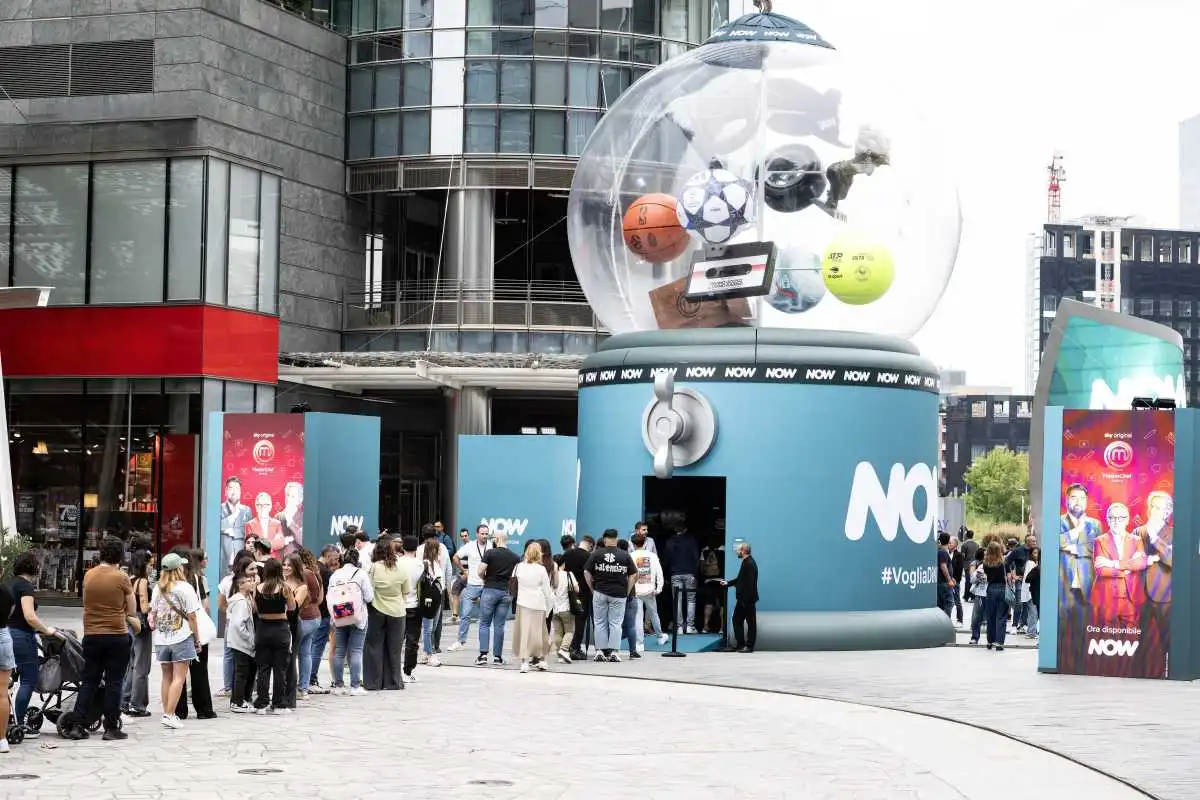 NOW arriva a Napoli: esperienza immersiva in Piazza Mercato tra serie, sport e caramelle NOW arriva a Napoli: esperienza immersiva in Piazza Mercato tra serie, sport e caramelle