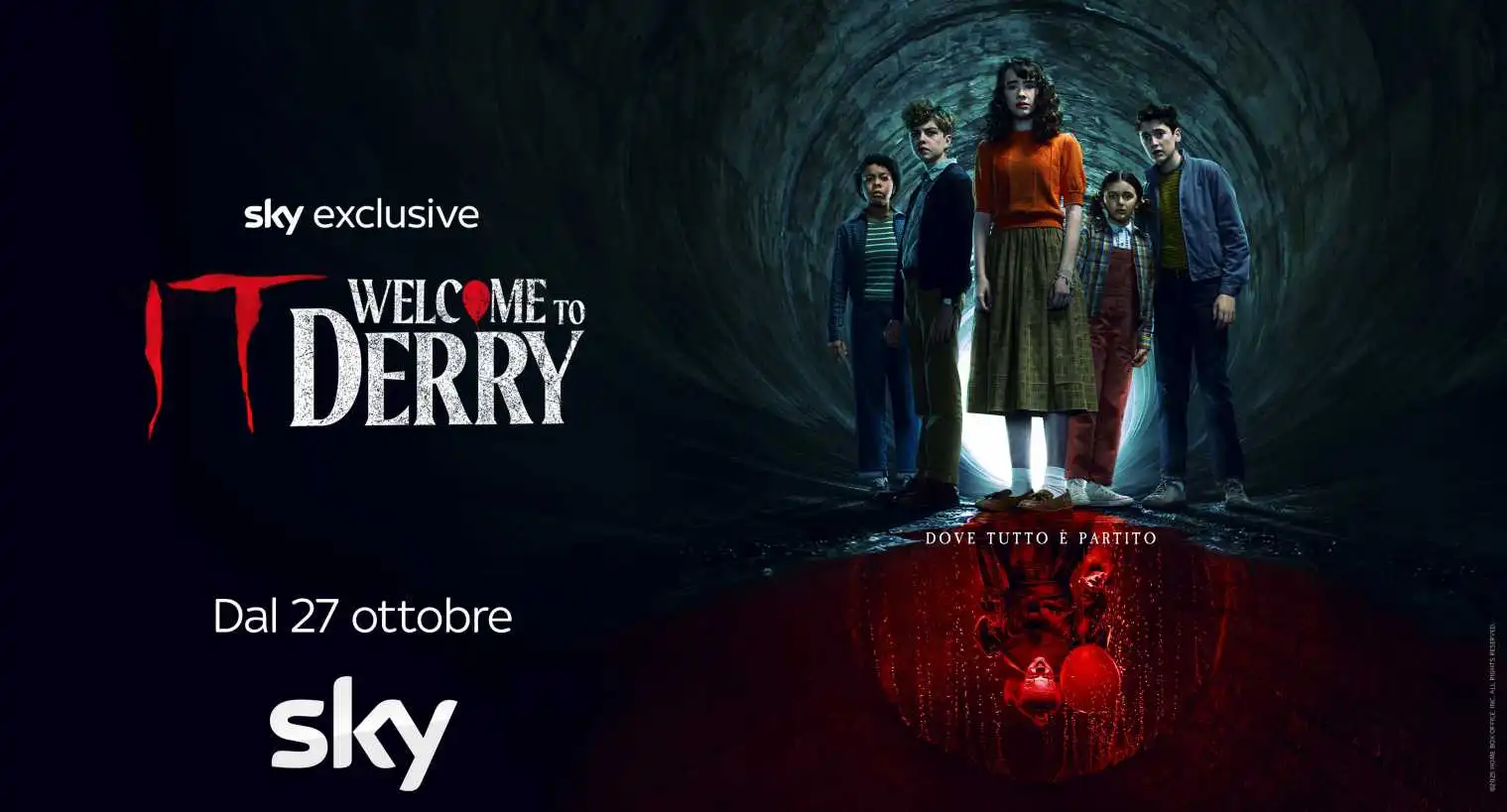 IT – Welcome to Derry su Sky e NOW: debutta stasera la nuova serie HBO tratta da Stephen King IT – Welcome to Derry su Sky e NOW: debutta stasera la nuova serie HBO tratta da Stephen King