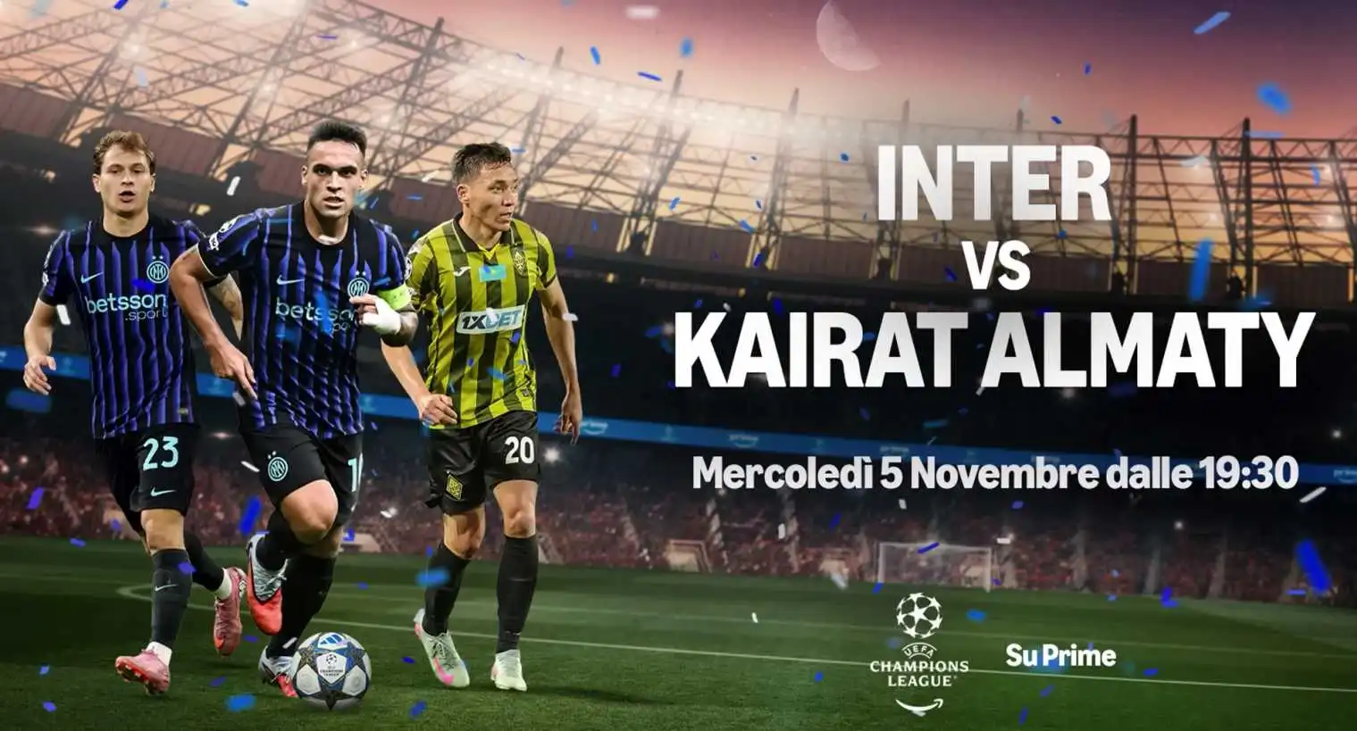 inter kairat almaty diretta streaming prime video torna prime vision innovazione ai amazon da Digital-news.it inter kairat almaty diretta streaming prime video torna prime vision innovazione ai amazon