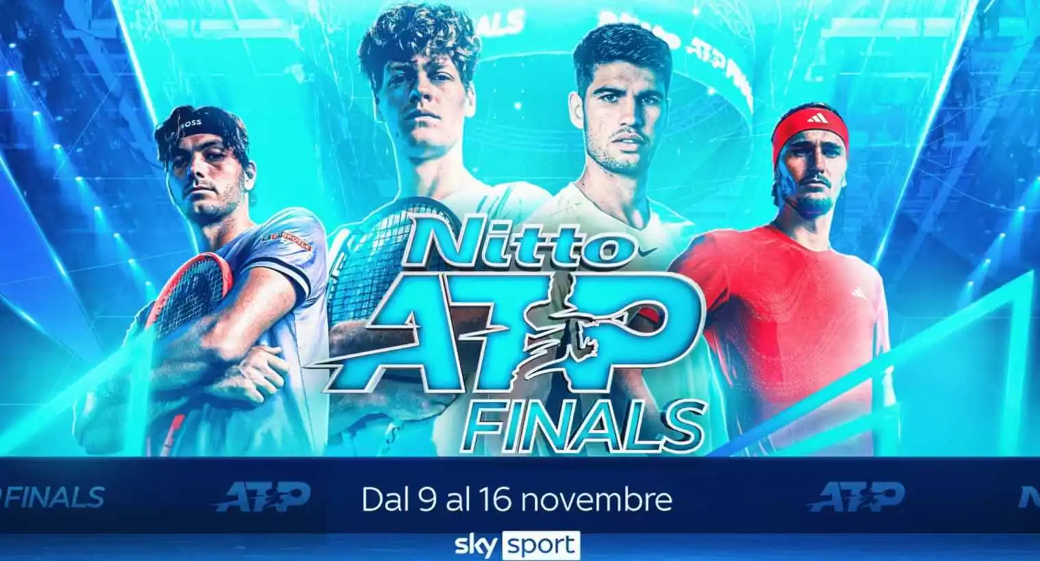 Tennis, Nitto ATP Finals 2025 (diretta SKY e NOW) con Sinner, Musetti e doppio Bolelli/Vavassori Tennis, Nitto ATP Finals 2025 (diretta SKY e NOW) con Sinner, Musetti e doppio Bolelli/Vavassori